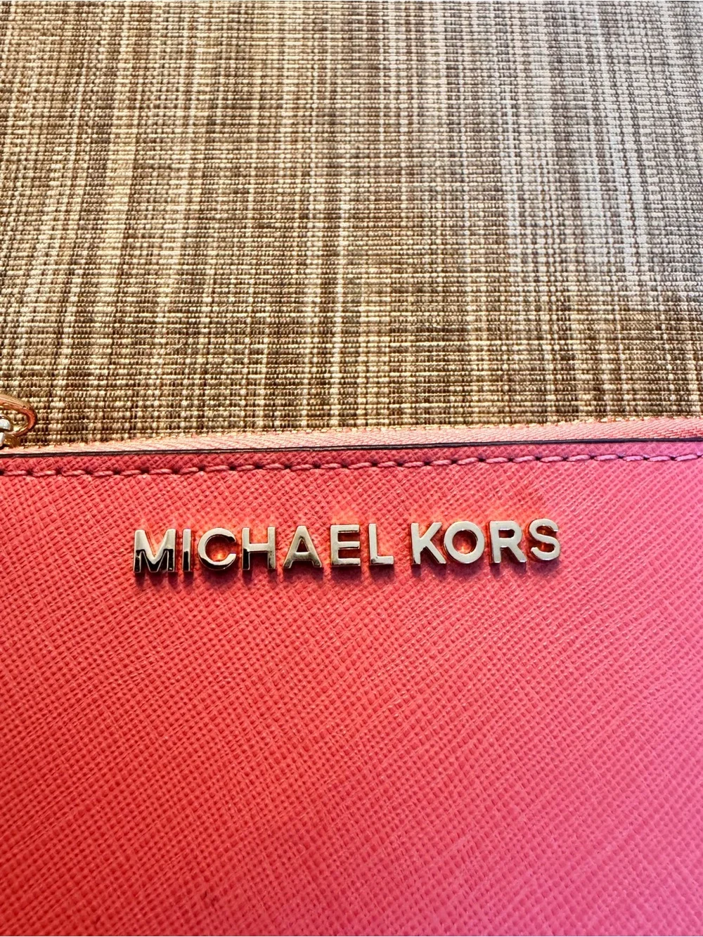 Michael Kors Jet Set Travel Pink Coin Pouch